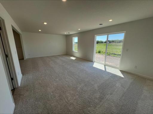 (Photo is of the actual home in progress.)