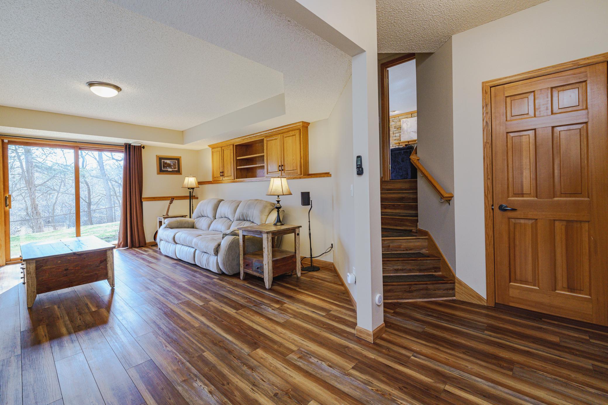 The second lower level is also a walkout.