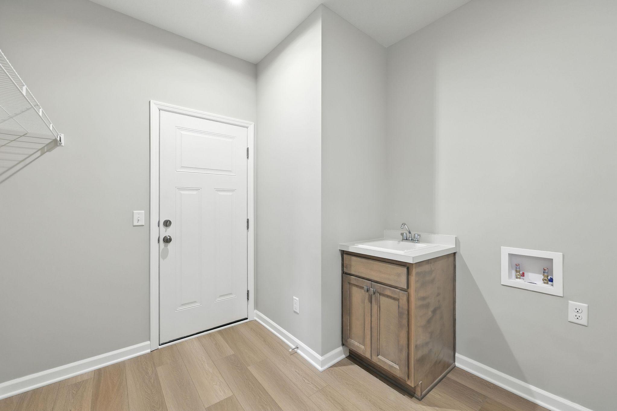 Laundry / Mud Room *Photo of a previously built home of the same floor plan. Finishes/options may vary.