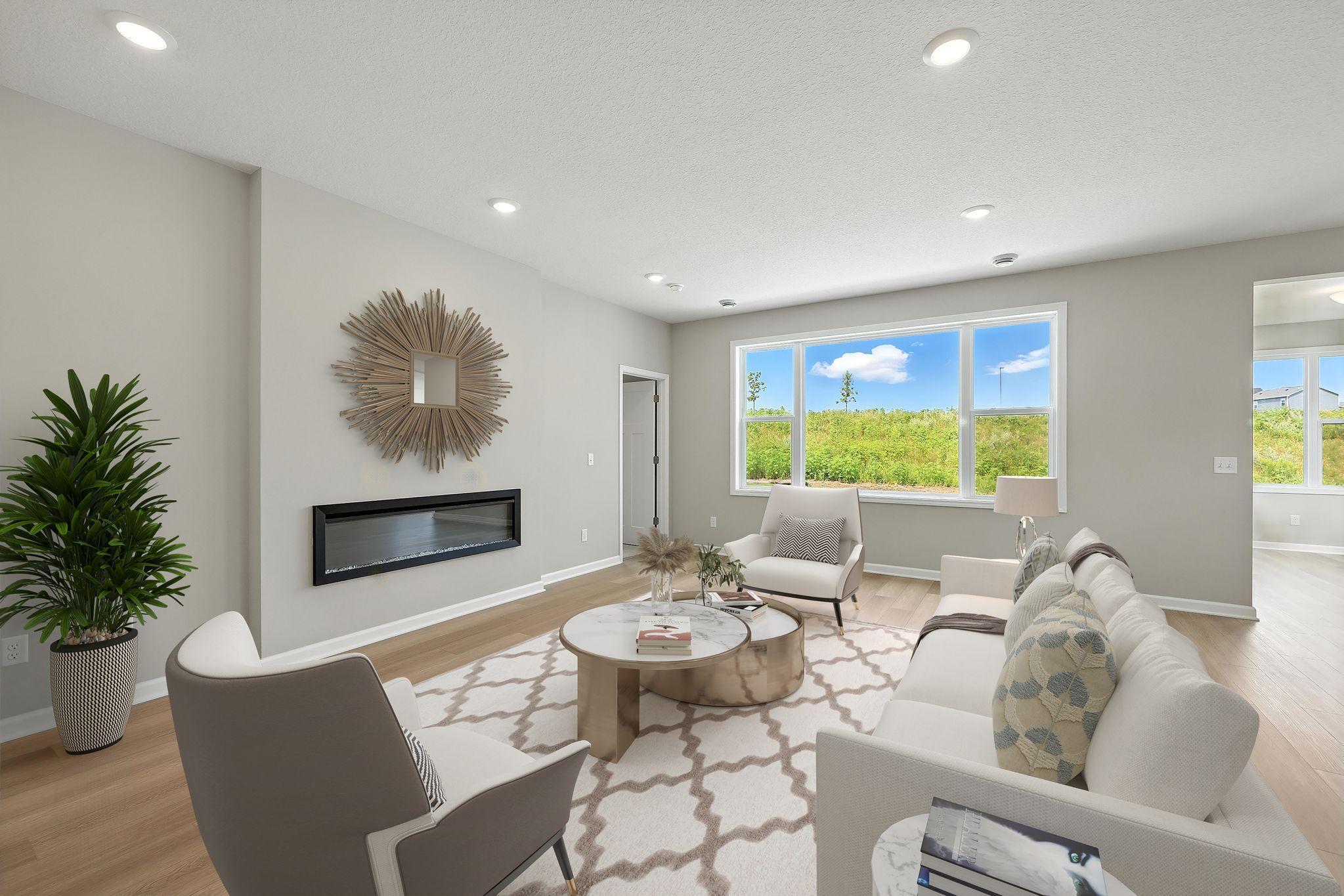 Family Room *Photo of a previously built home of the same floor plan. Finishes/options may vary.