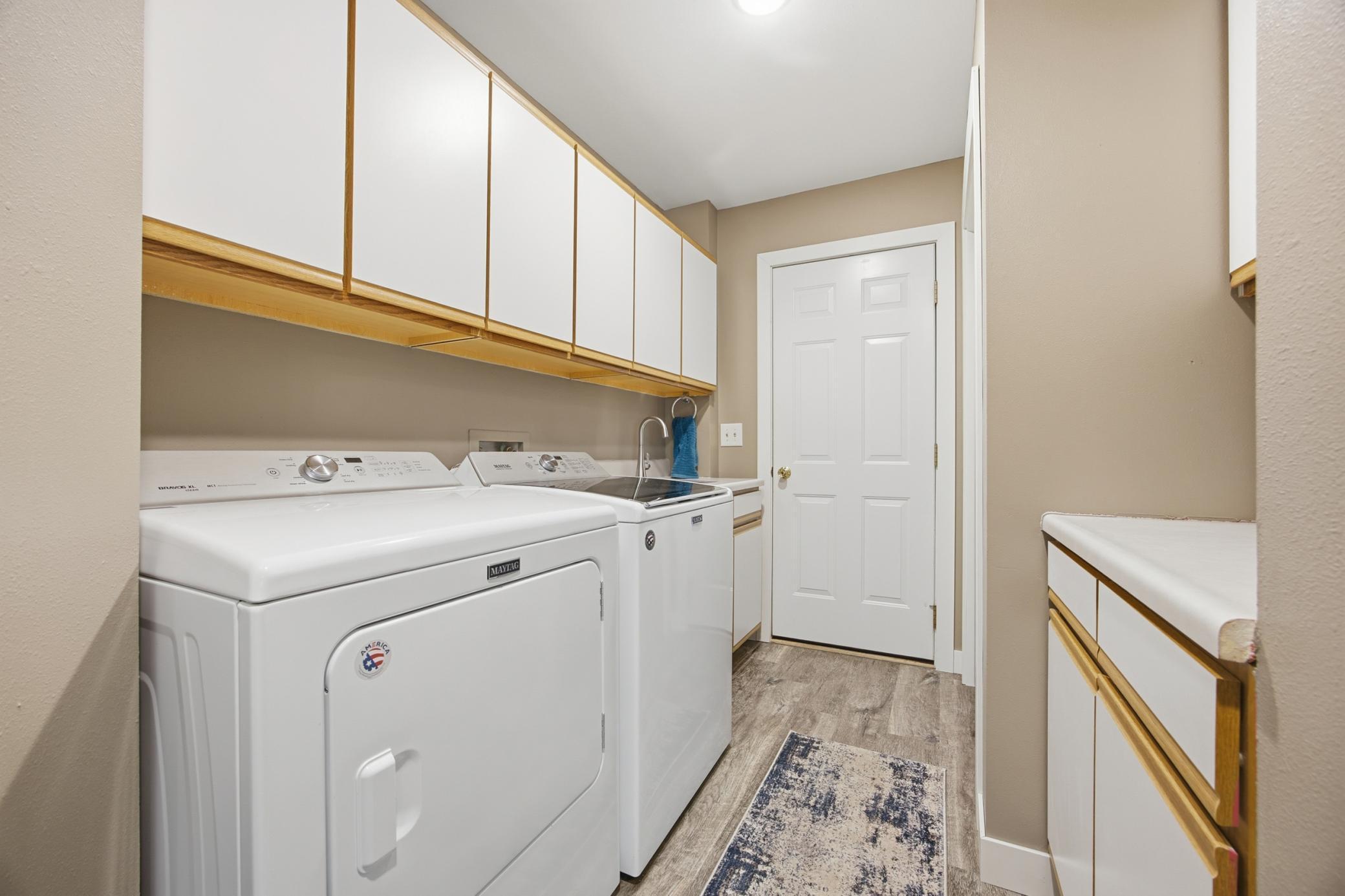 Laundry Room leading to garage