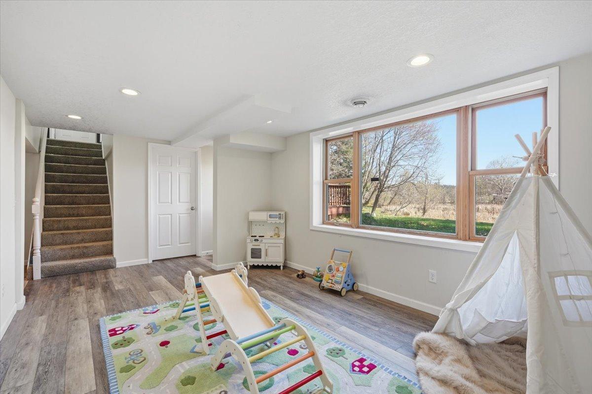 Recreation Room on the lower level.