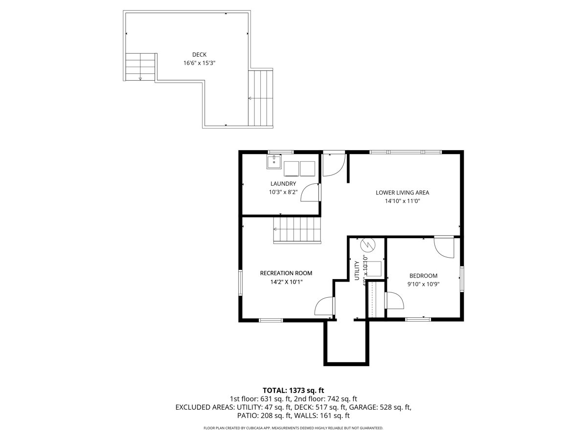 Lower Level Floor Plan
