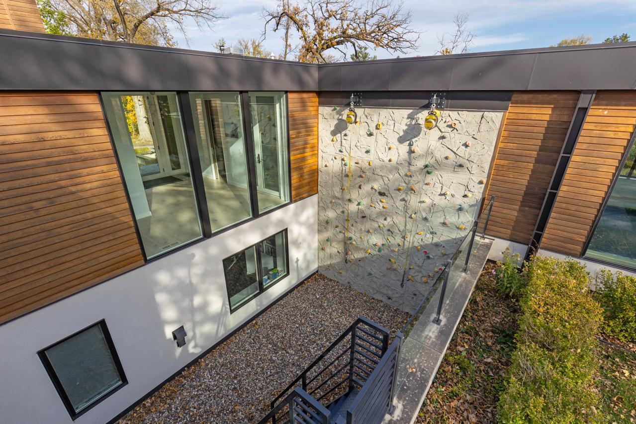 Outdoor 17' Climbing Wall with Auto-Belays