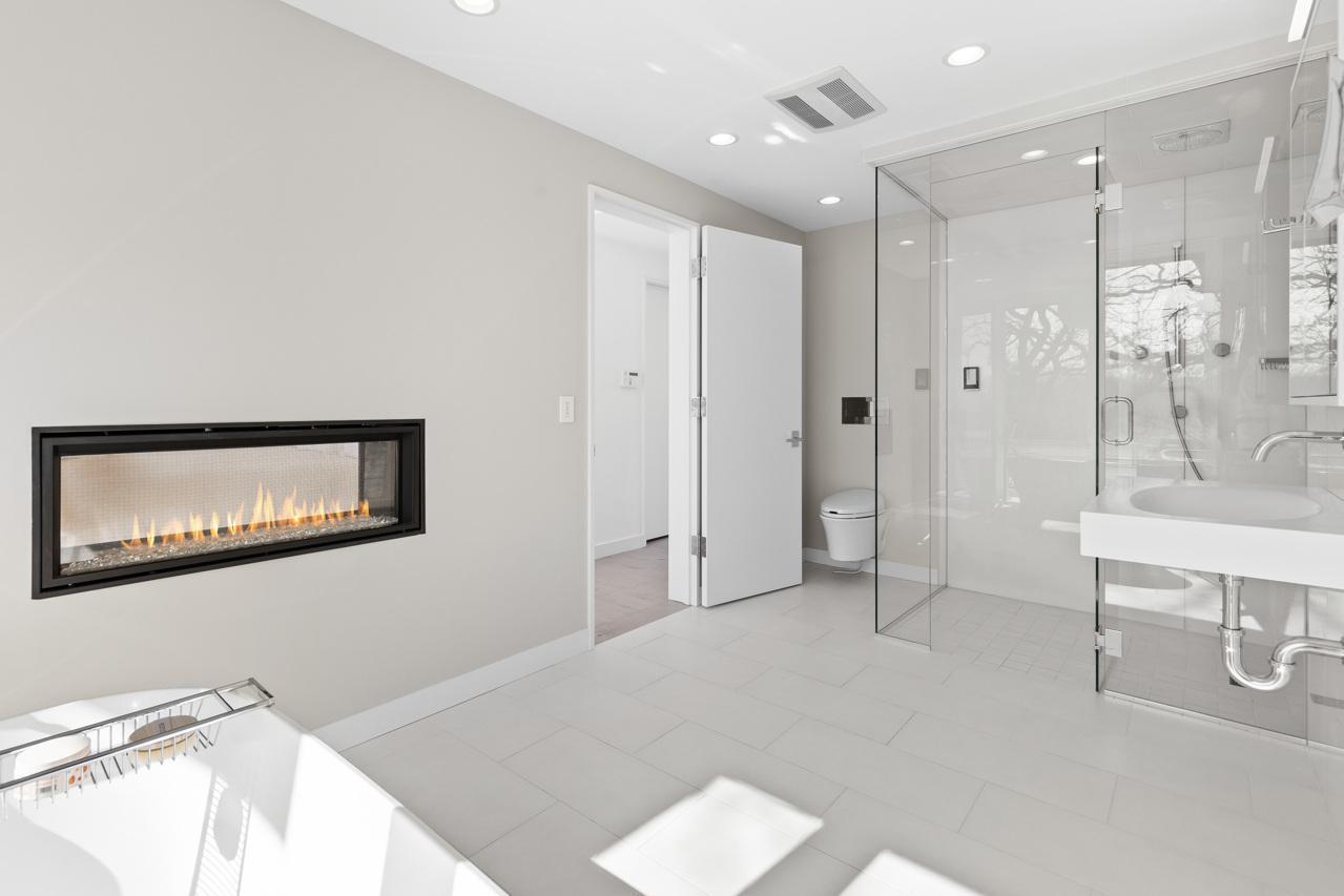 2 sided gas fireplace