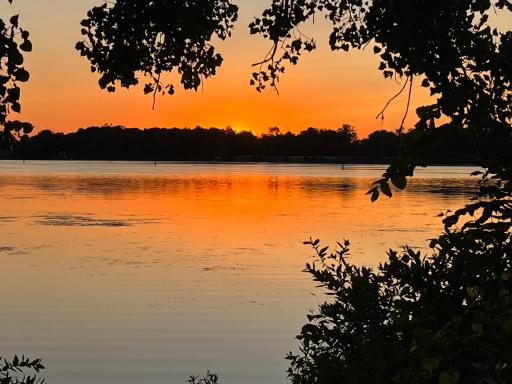 Stunning Sunsets across the water viewed from inside or outside the home.