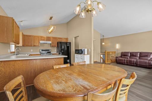 Vaulted ceilings and brand new floors await!