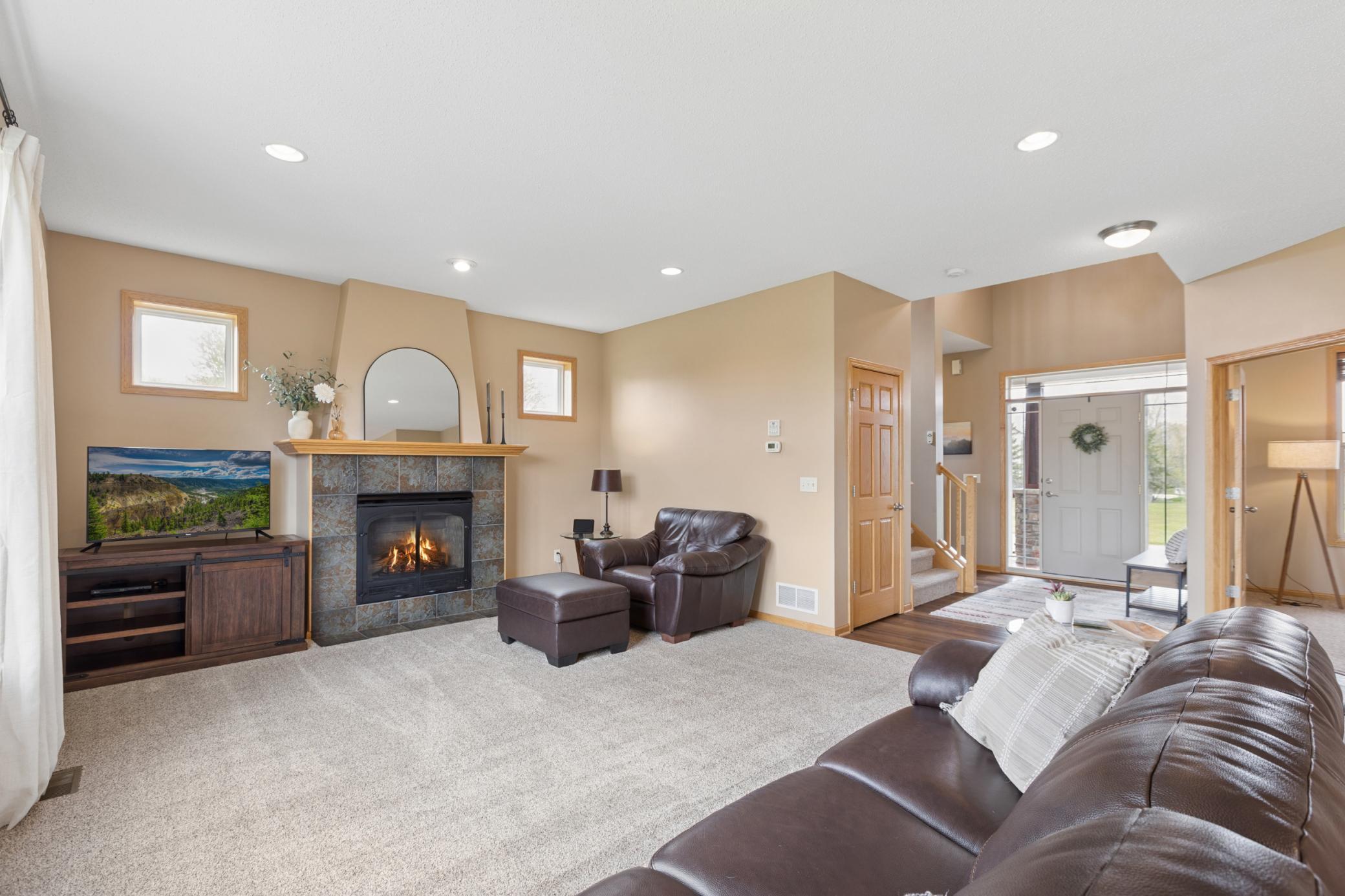 Inviting main floor living room.