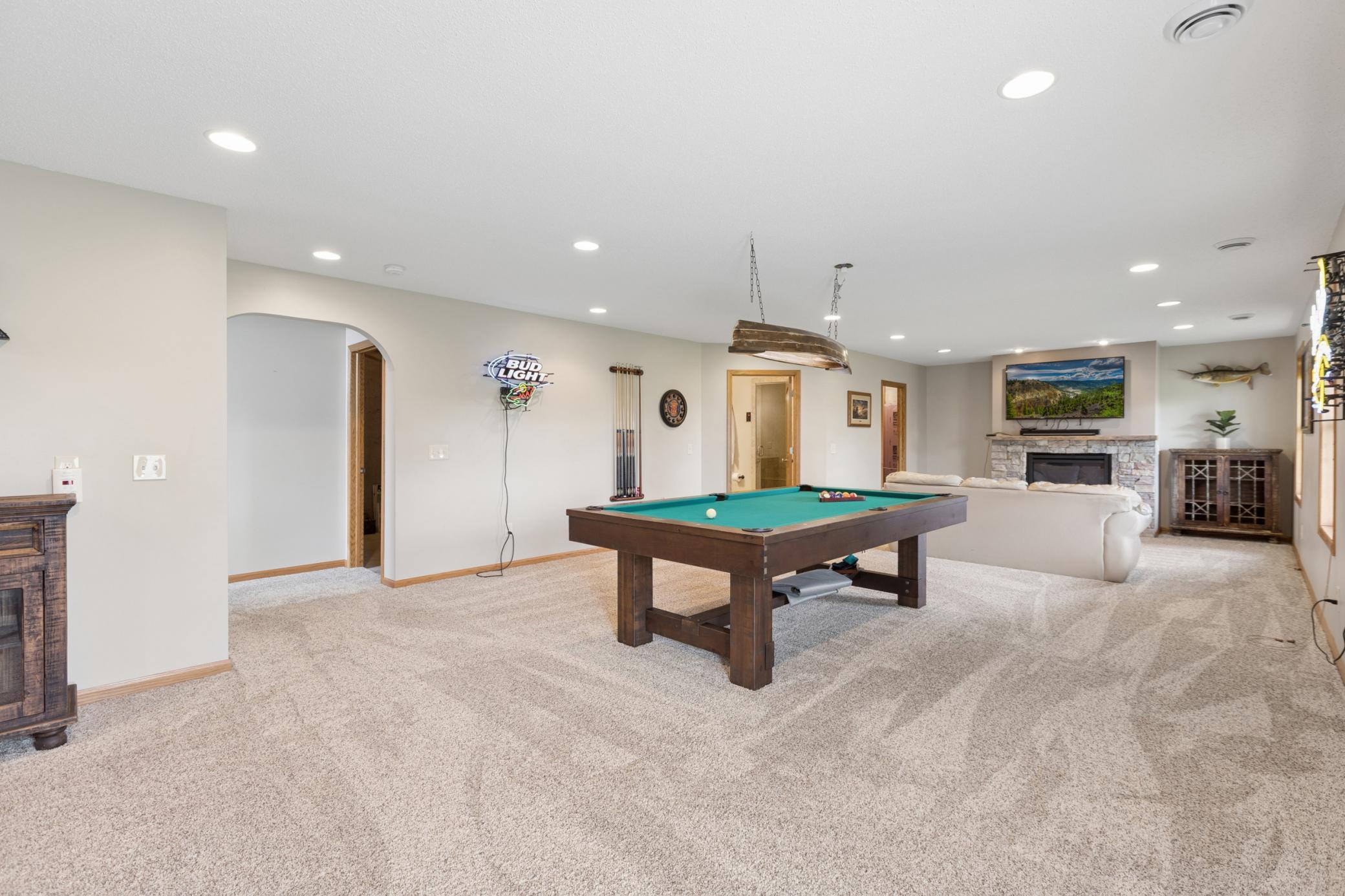 Impressive lower level