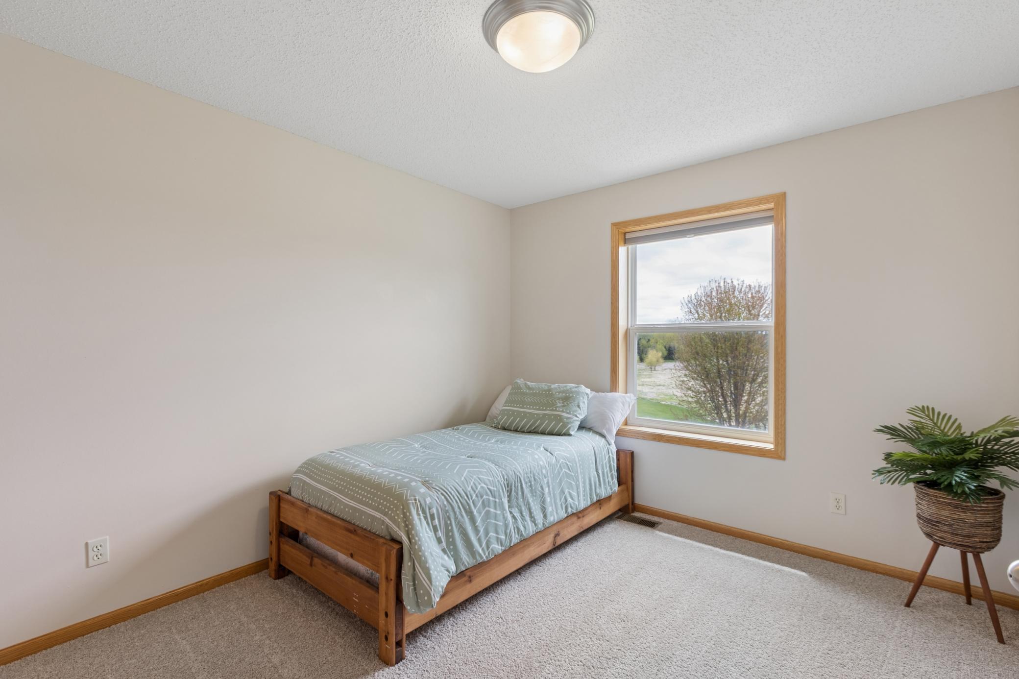 3rd of 4 bedrooms on the upper level.