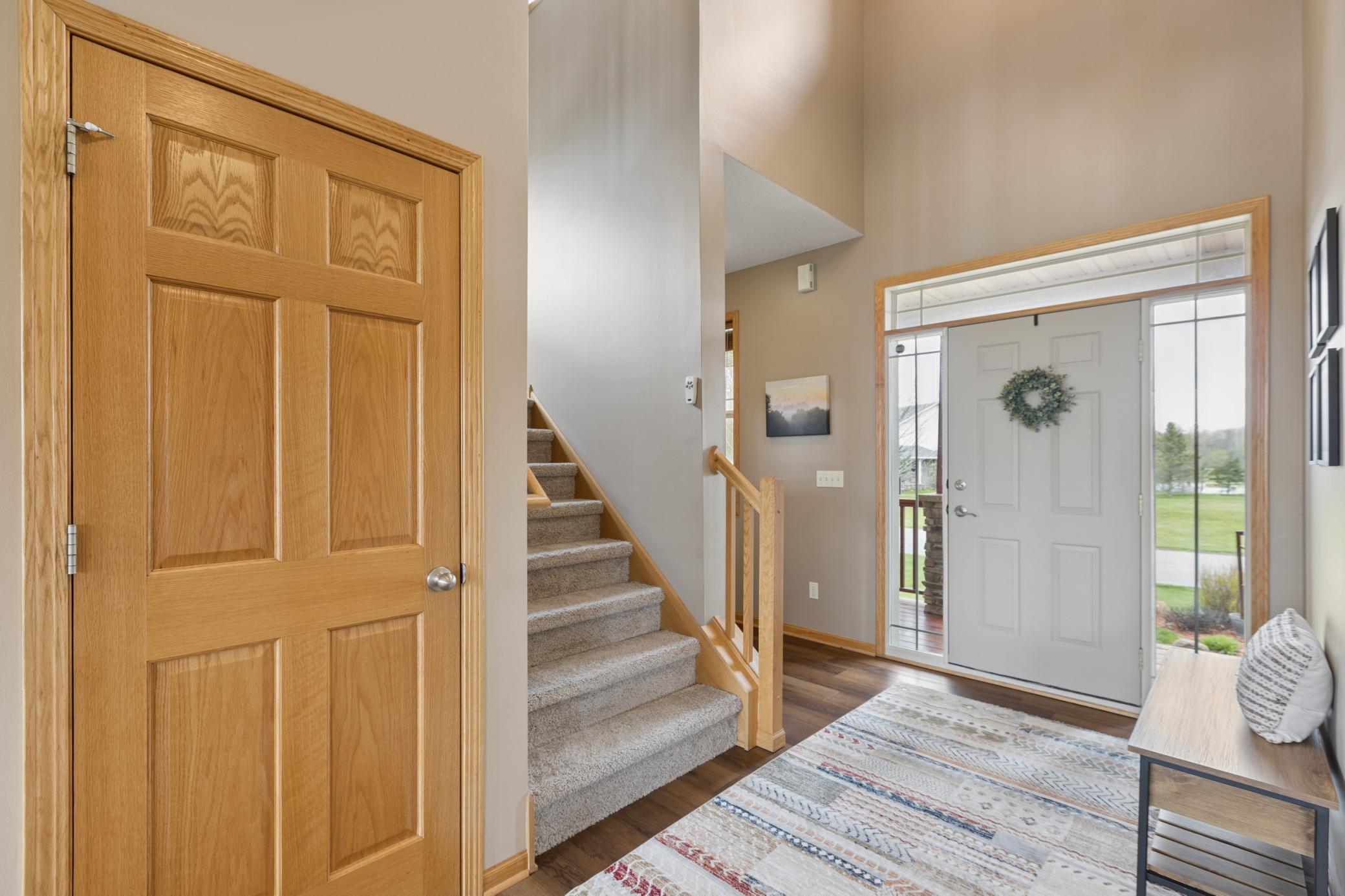 Welcoming foyer