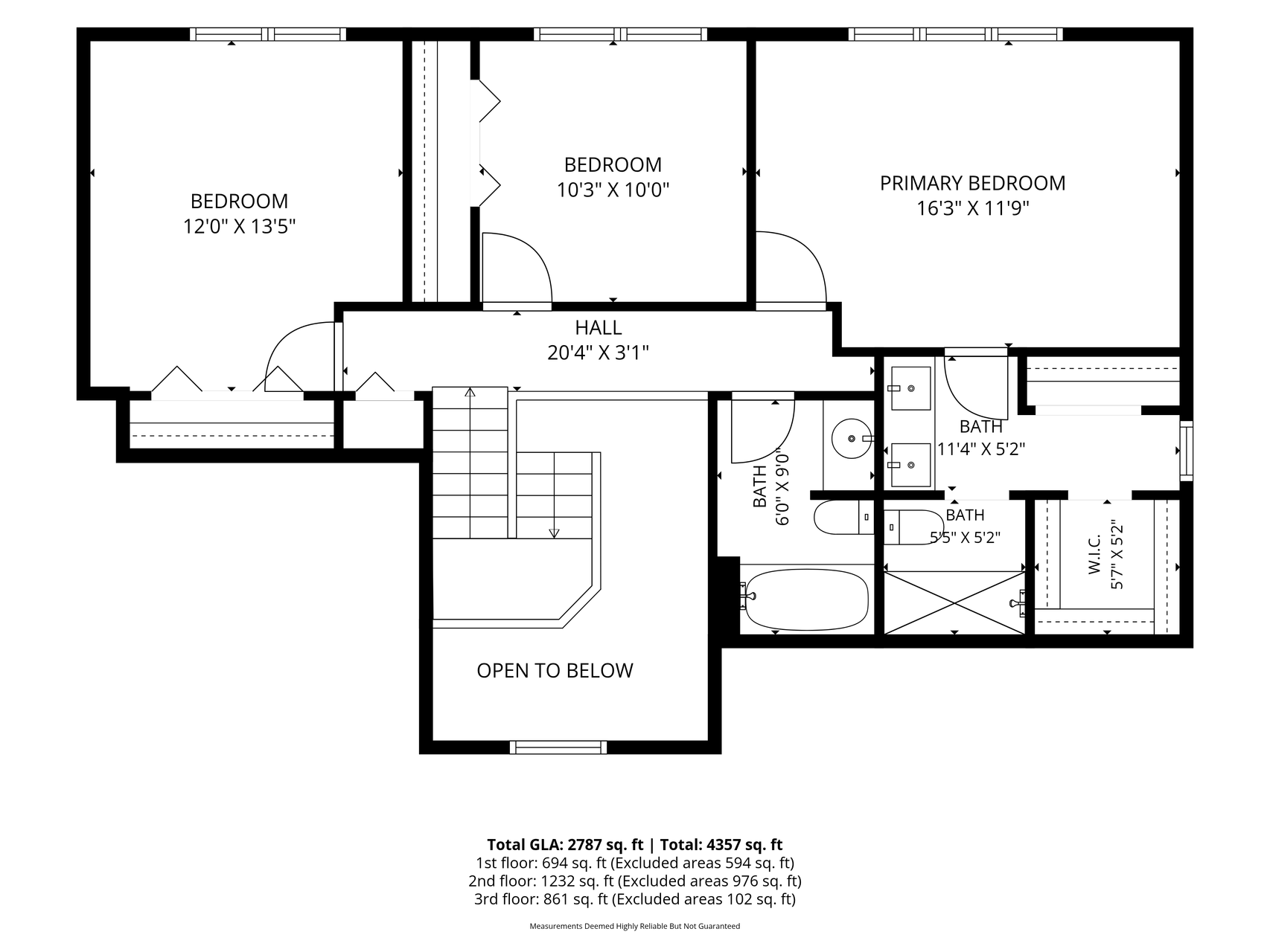 Upper level