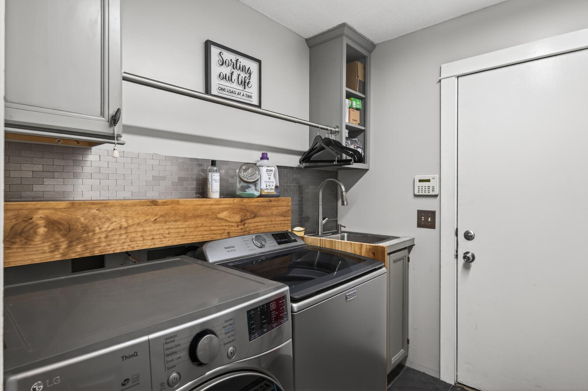 Who doesn't love main level laundry!?