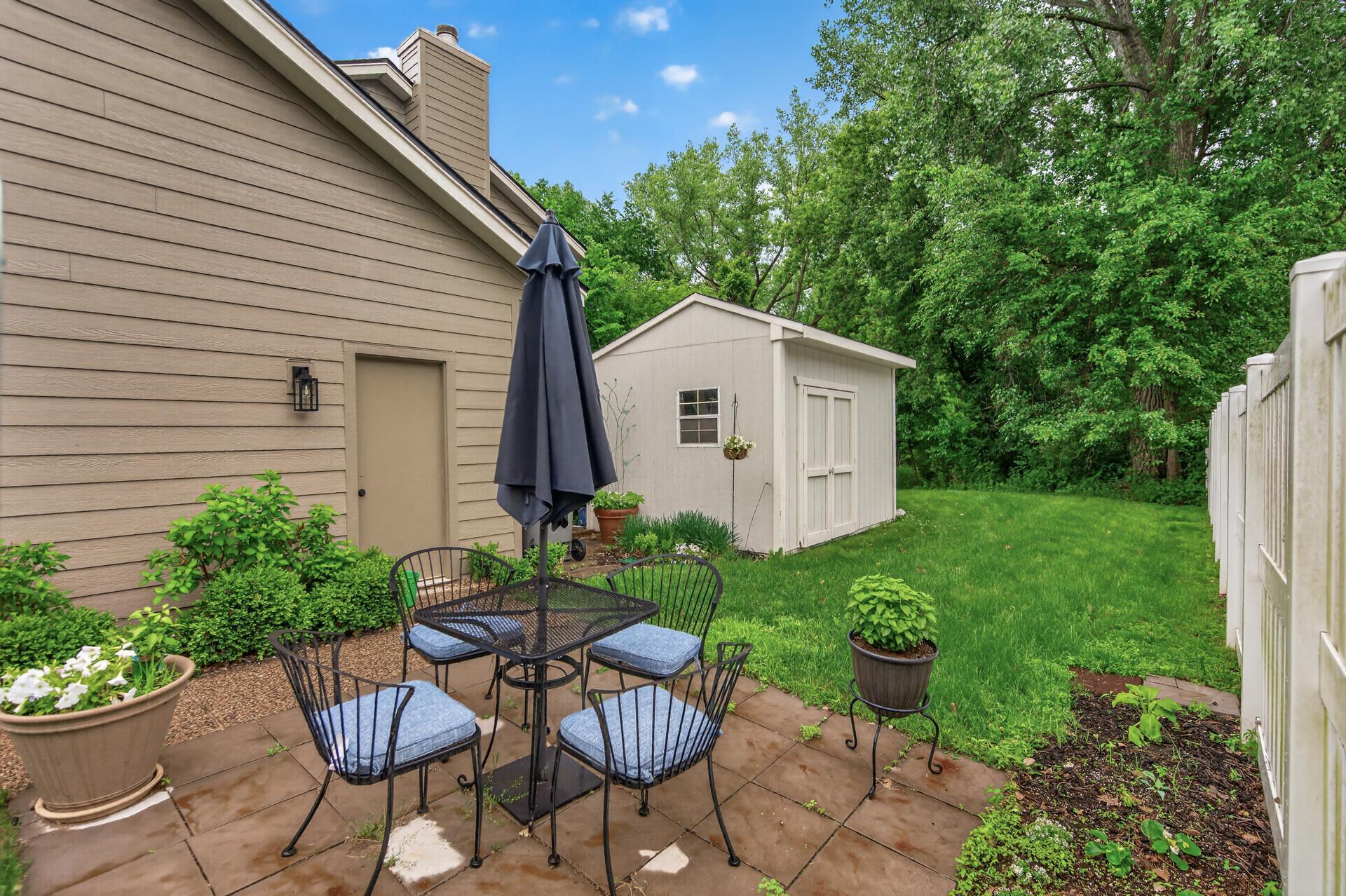 From patios to porches and decks, this home offers a plethora of private outdoor spaces.