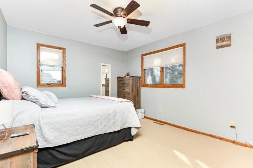 2 additional bedrooms in the lower level, also generously sized and plenty of closet space