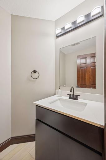 Main level half bath
