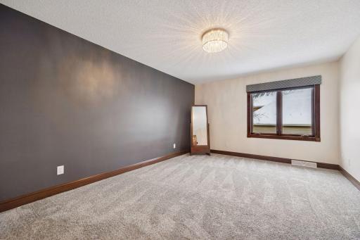 Upper level bedroom with walk-in closet