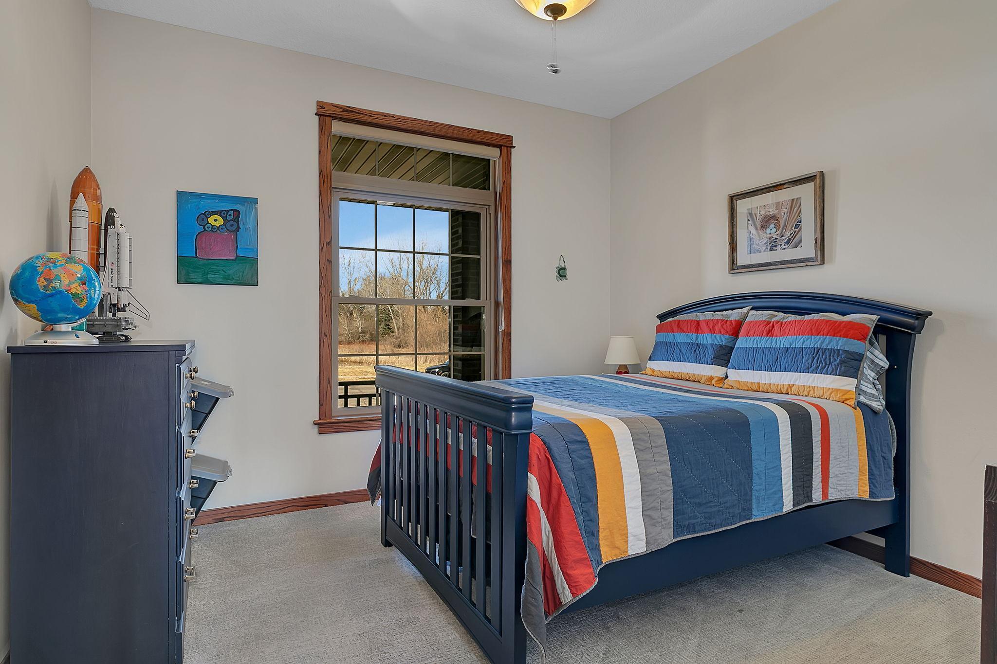 Enjoy the convenience of three bedrooms situated on a single level, perfect for family living or accommodating guests with ease.