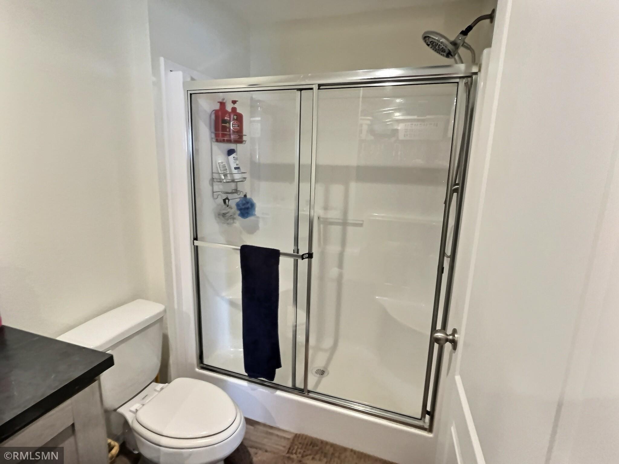 This bath is located in Primary suites private bathroom.