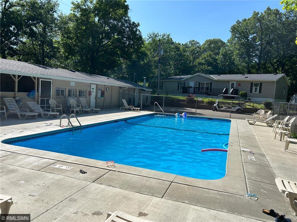 This outdoor pool next to the event center is one of the special perks of living in Clearwater Forrest Community!