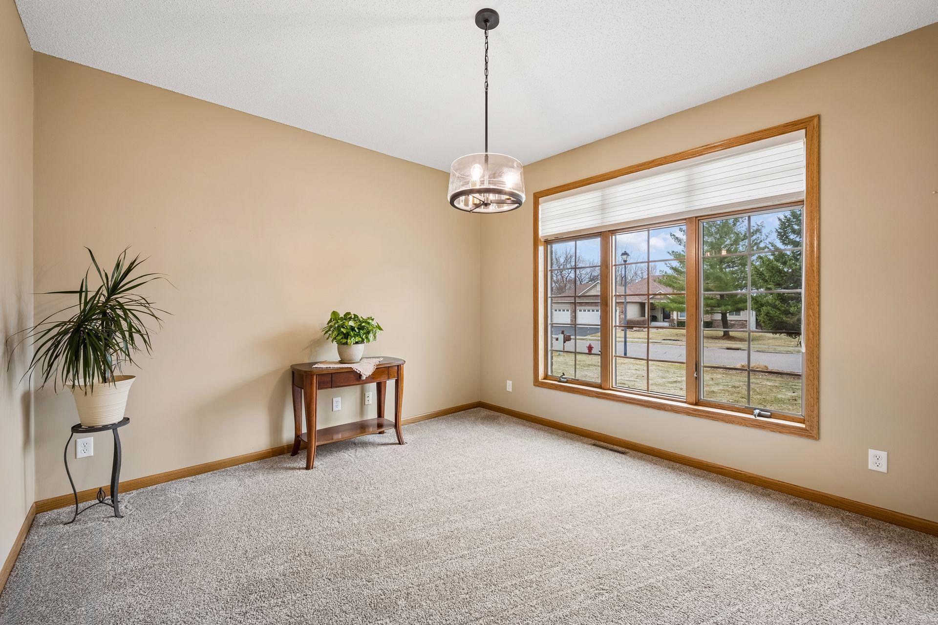 Huge windows bring in plenty of natural light