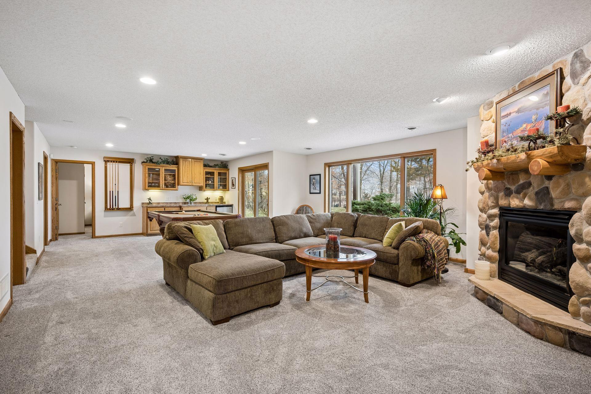 Beautiful lower level walkout