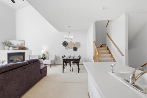 Dining - Living - Kitchen