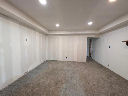 Basement, Ready for your design. Perham, Minnesota.