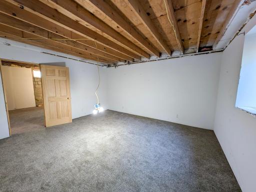 Basement, Ready for your design. Perham, Minnesota.