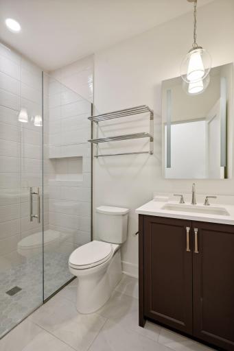 En-suite 3/4 bath in the third bedroom