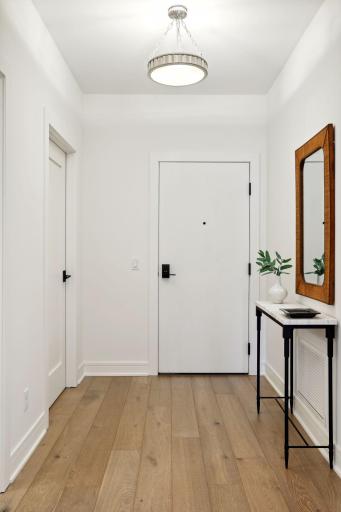 Welcoming entryway