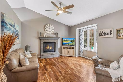 Plenty of seating space and abundant natural light.