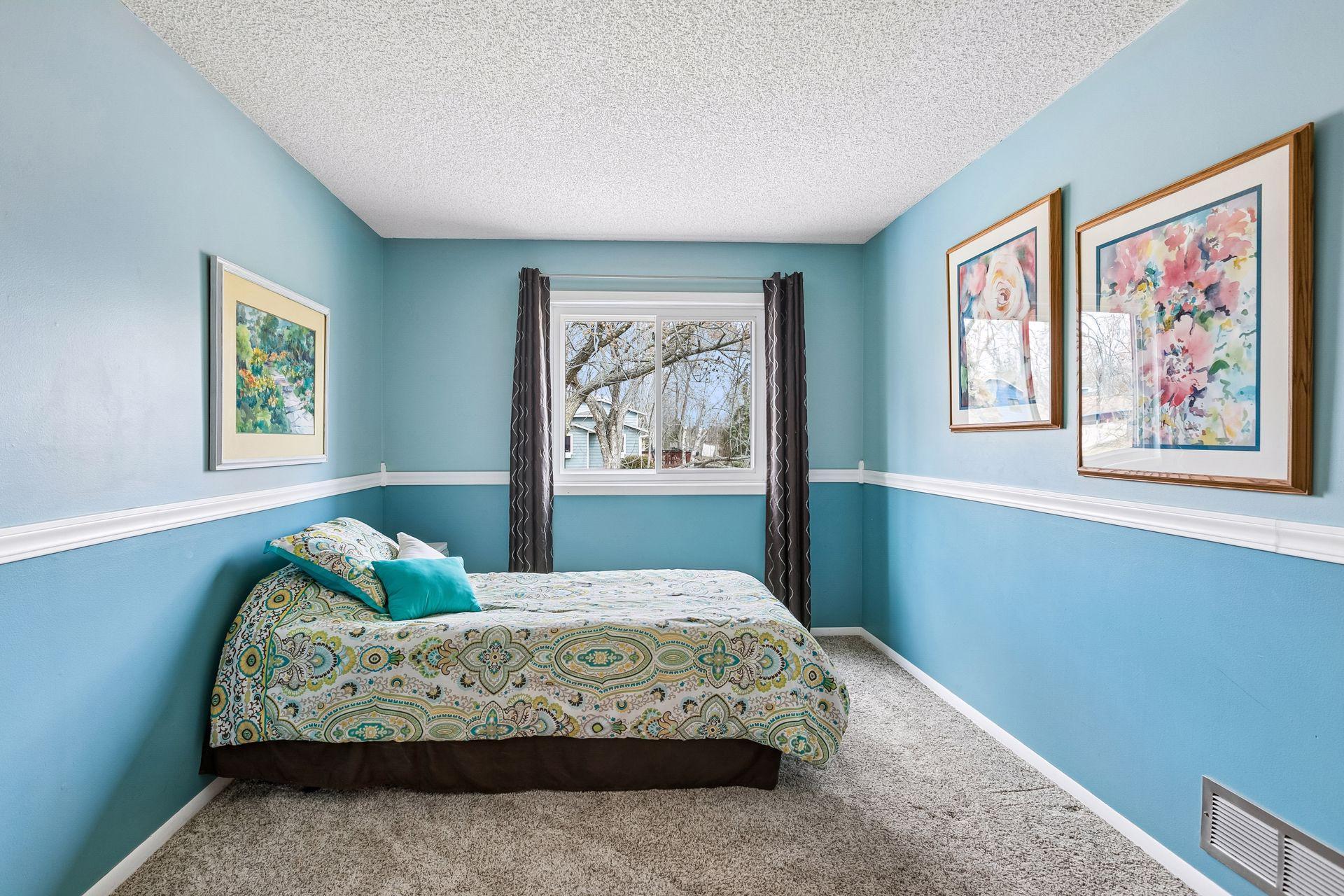 Bedroom two on main level is nice size with generous closet space.