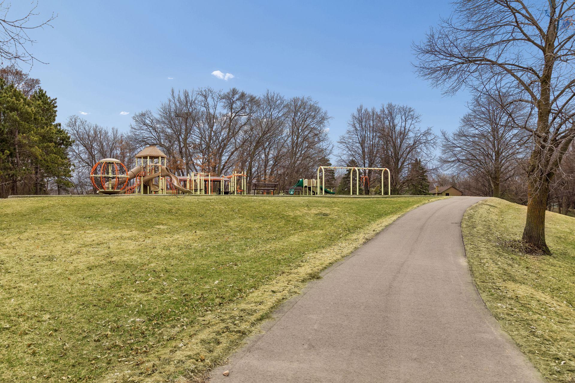 Walking trails, playground, basketball court, picnic shelter & lots of open spaces to enjoy.