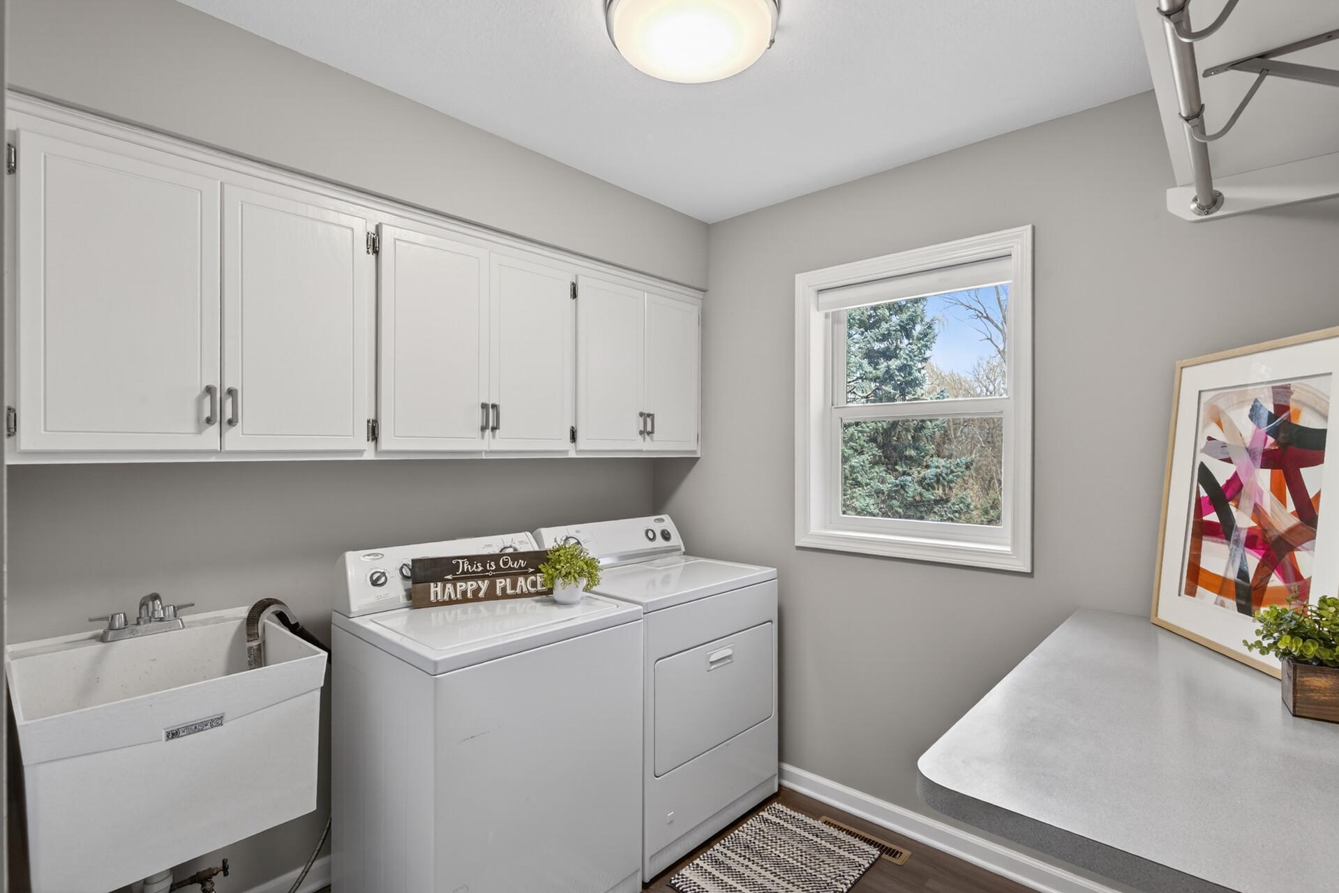 Main Level Laundry room