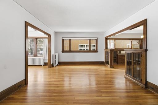 Classic South Minneapolis charm with large windows and open feel