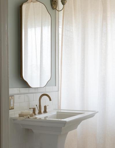 Every detail of this renovation was thoughtfully considered â including this beautifully refreshed bathroom blending classic character with modern style. ?