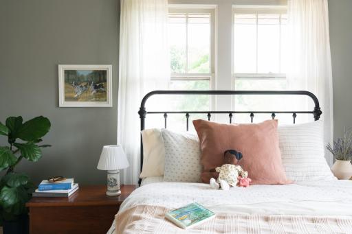Warm natural light, generous proportions, and timeless character create a bedroom that feels calm, inviting, and truly like home. ?