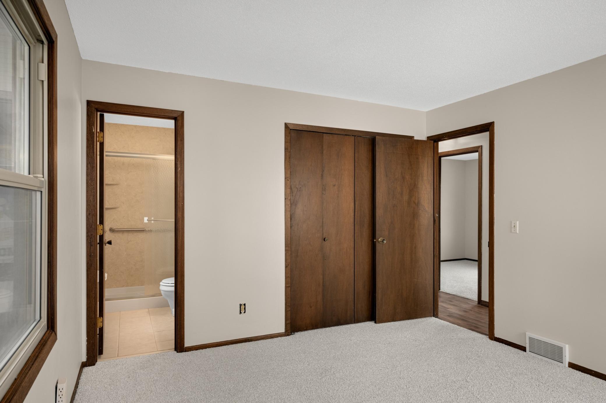 Main Floor Bedroom with 3/4 bathroom