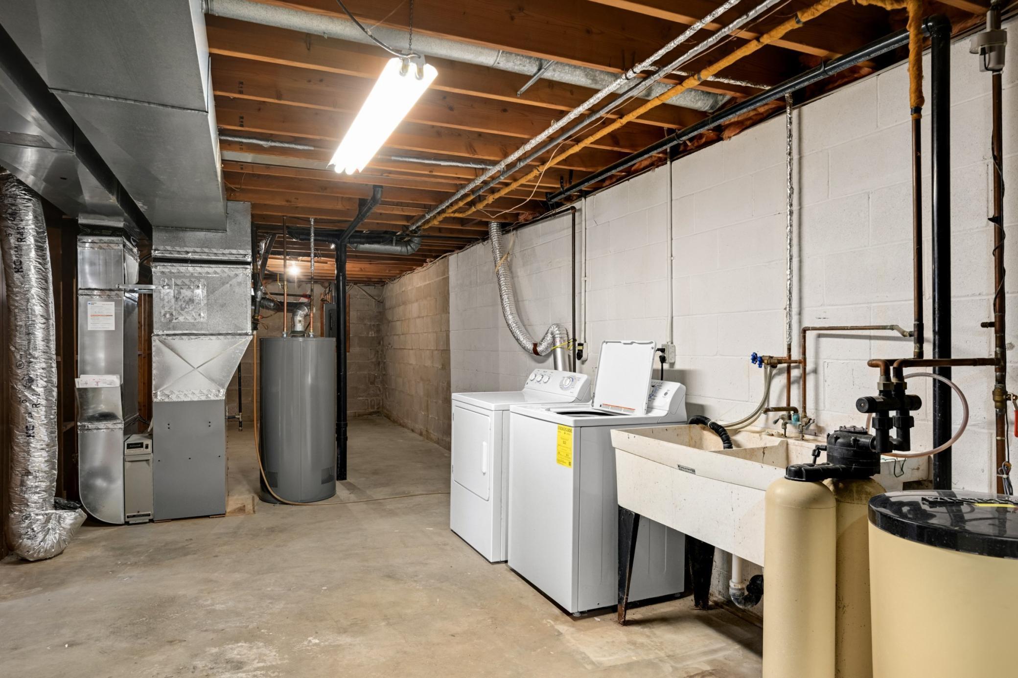 Laundry Room and Mechanical Room