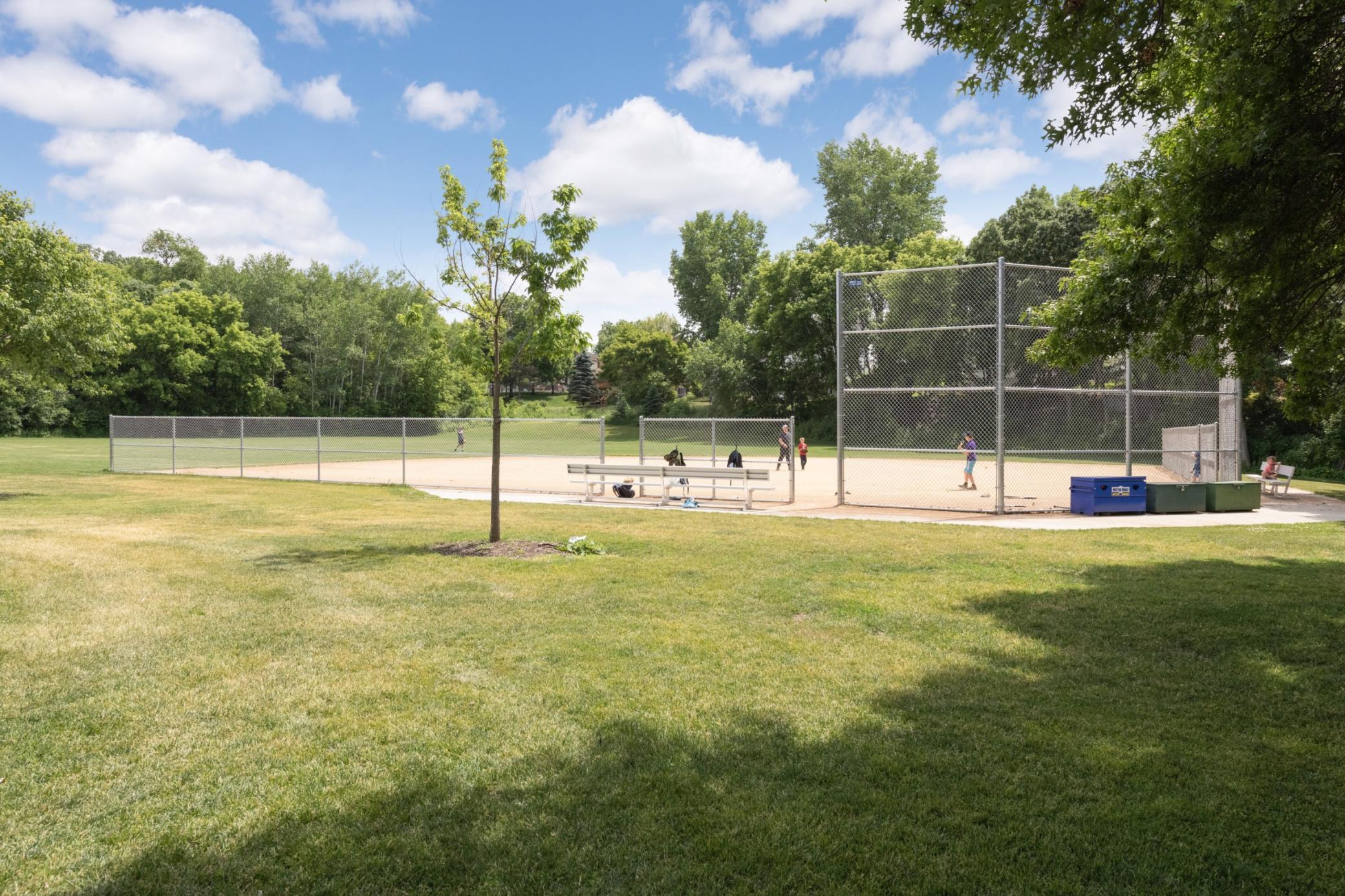 Ball Fields in the park