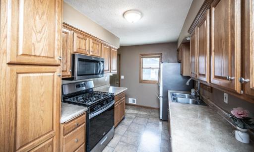 All the appliances are newer