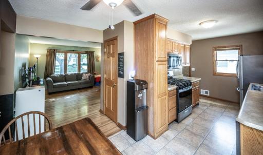 Good storage in the kitchen pantry