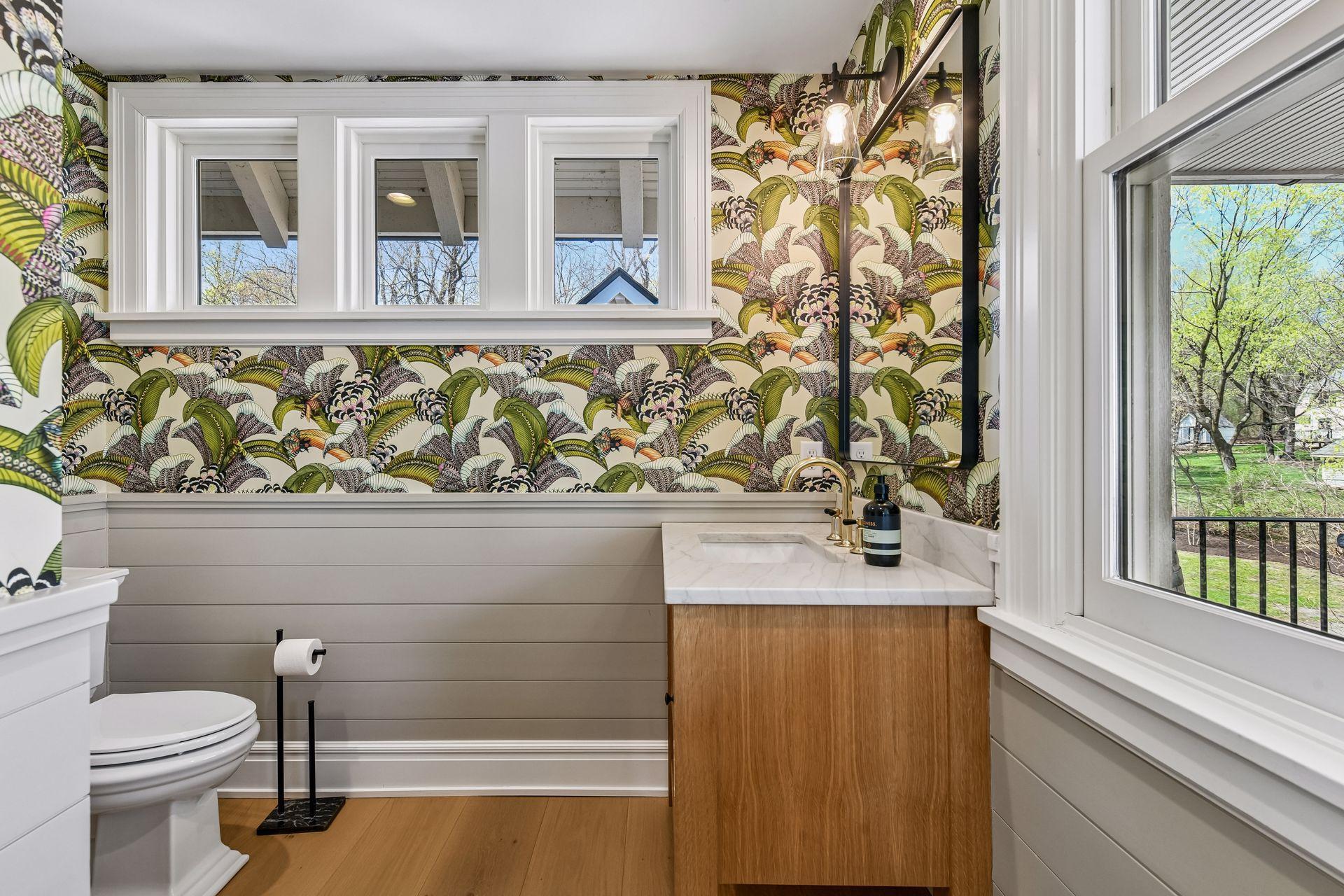 New mainfloor powder room