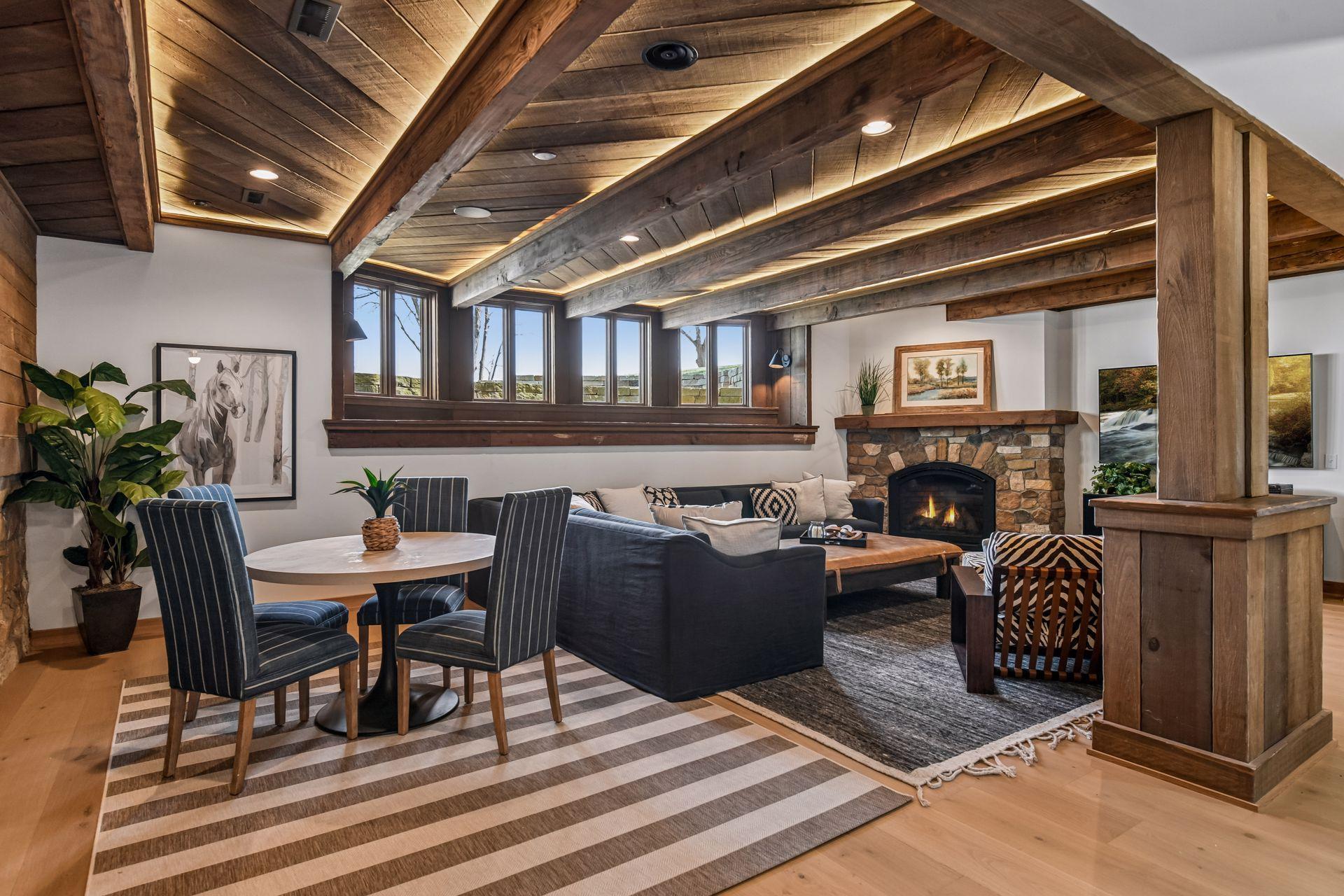 Lower level family room