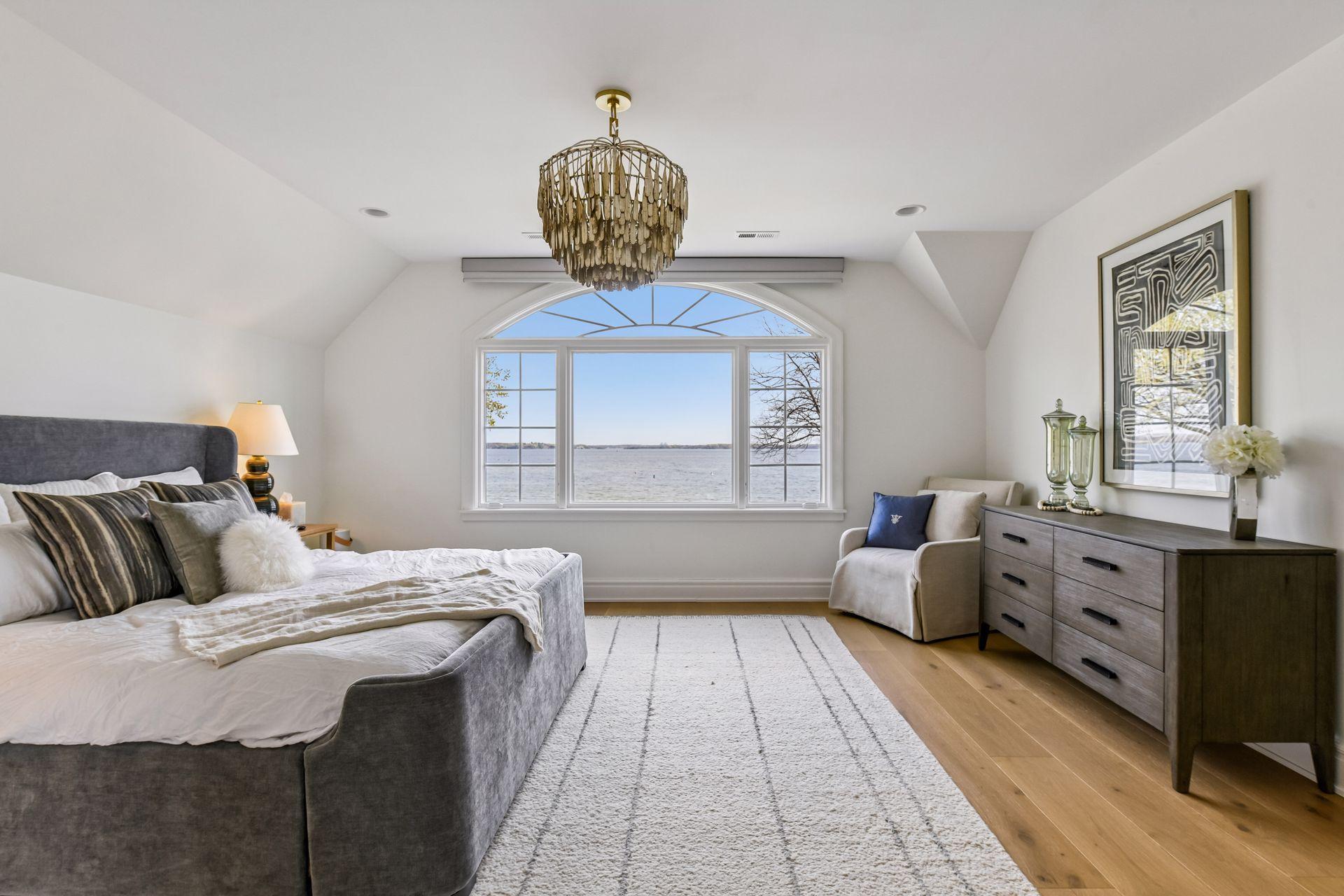 Primary suite, wake up to lakeviews, double walk-in closets and large bathroom