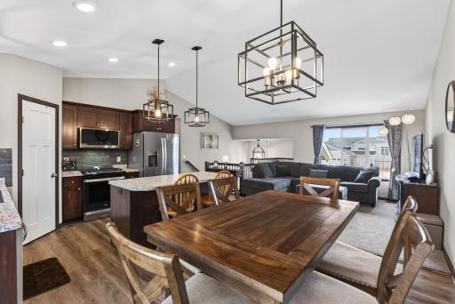 Open concept with great flow and lots of natural light