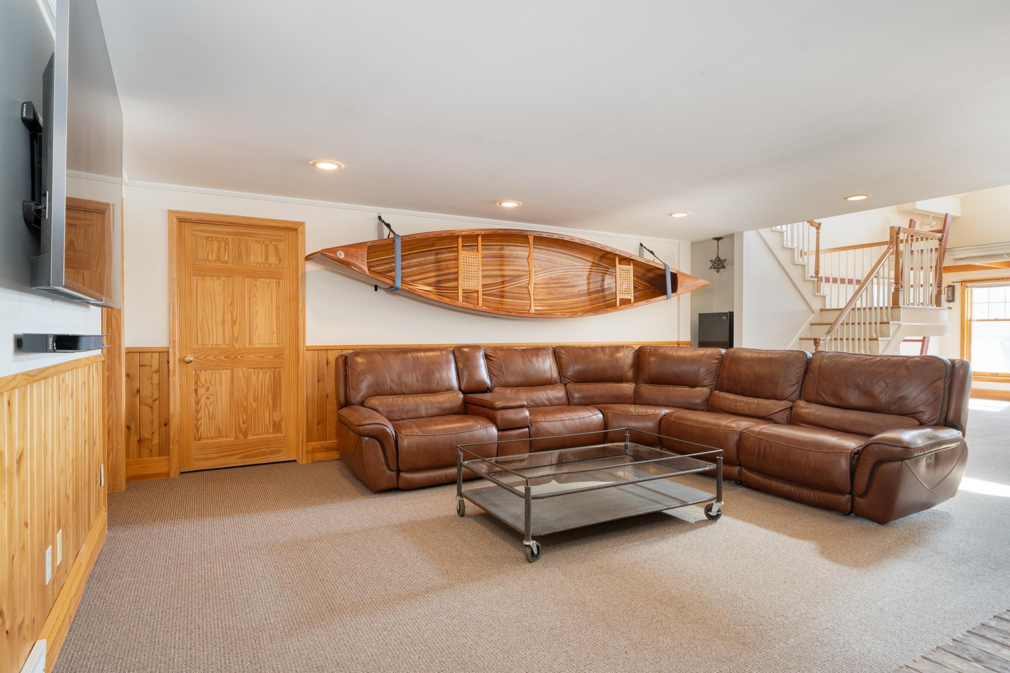 family room lower level