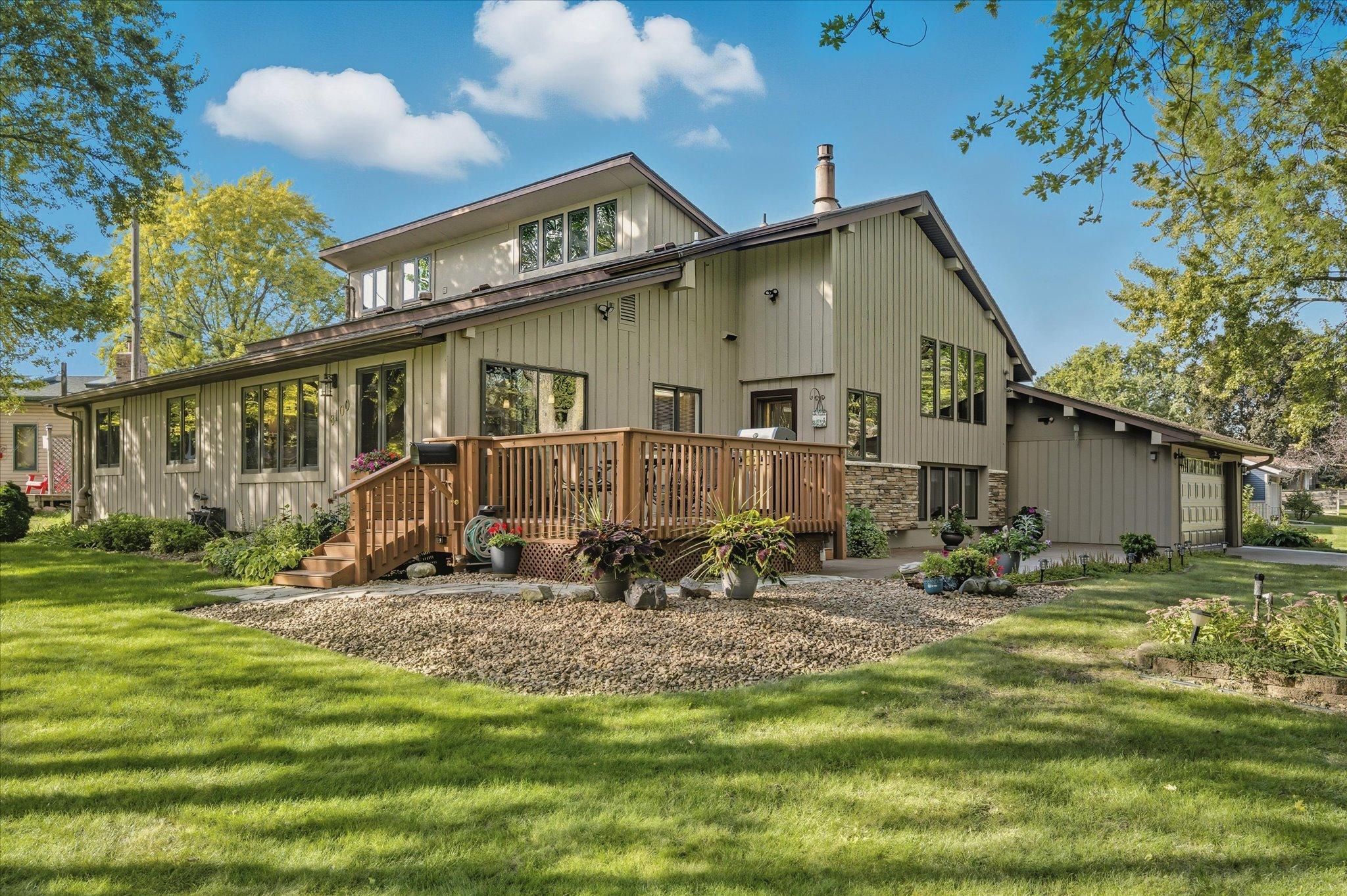 Custom designed home.