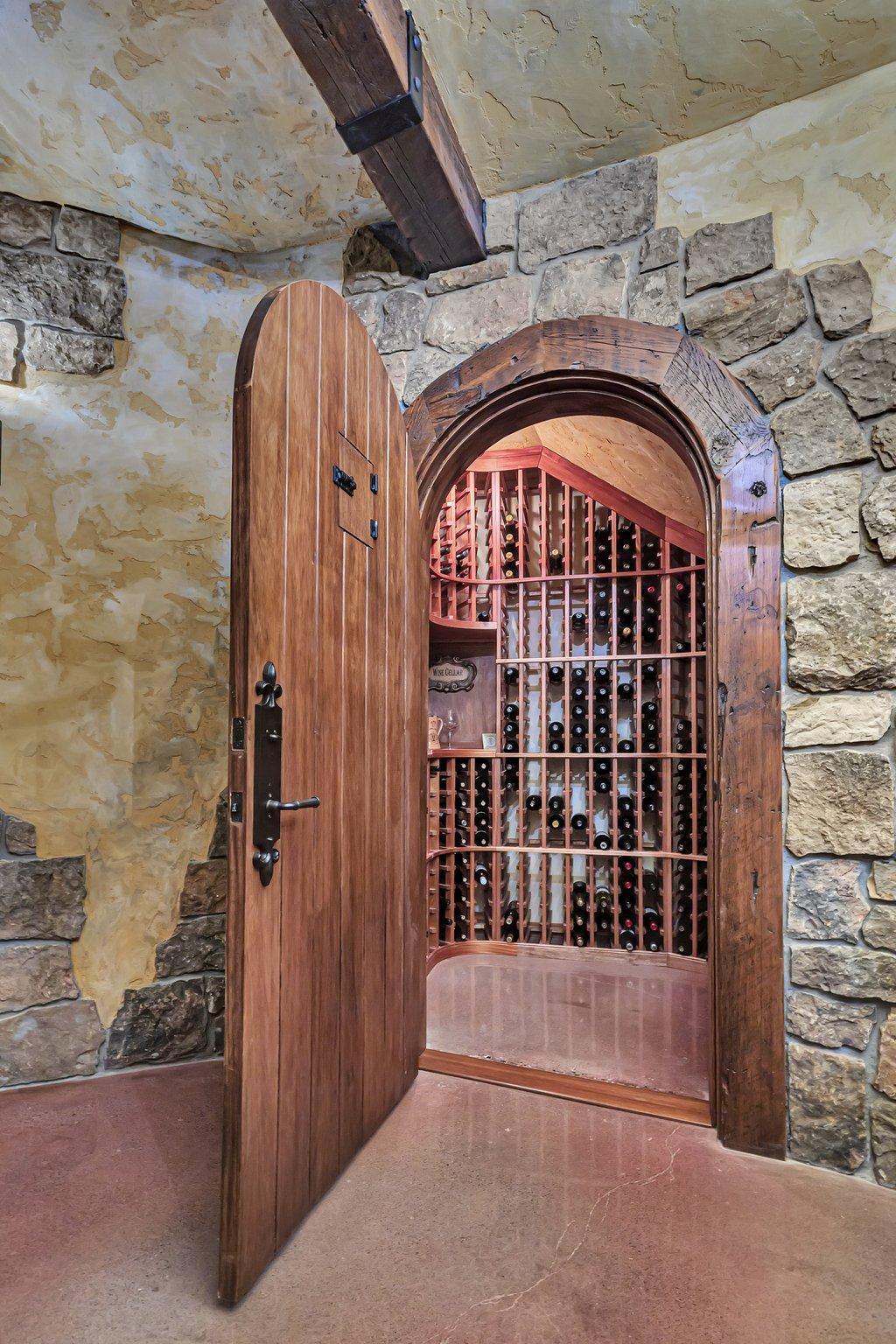 Custom wine cellar